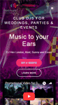 Mobile Screenshot of platinum-djs.com