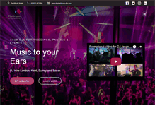 Tablet Screenshot of platinum-djs.com